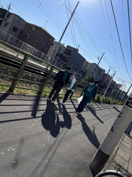 今日は午後から登戸お掃除！画像