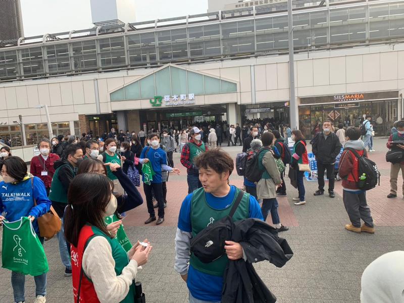 「歩こう 話そう WALK＆TALK 2023」清掃活動画像