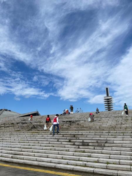 駒沢公園おそうじ画像
