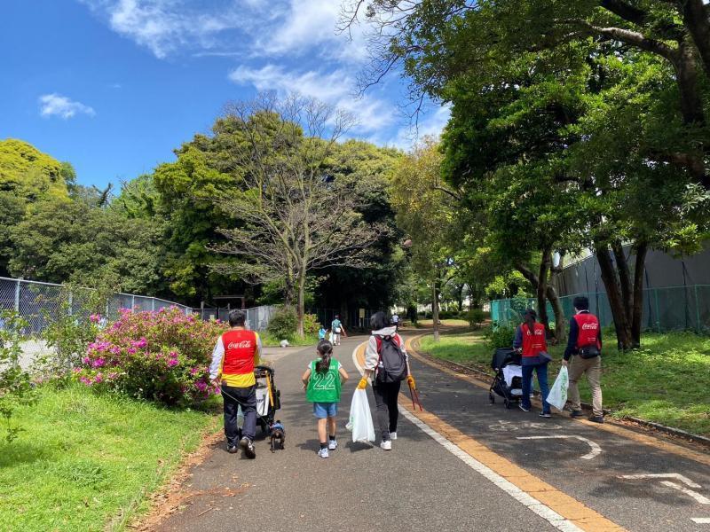 駒沢公園おそうじ画像