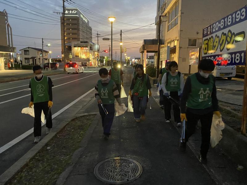 暖かく明るくなってきました画像