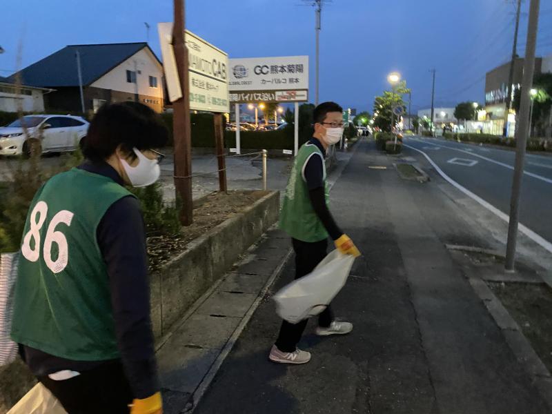 暖かく明るくなってきました画像