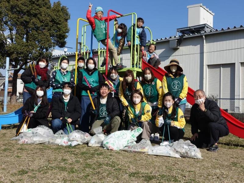 大牟田駅前お掃除画像