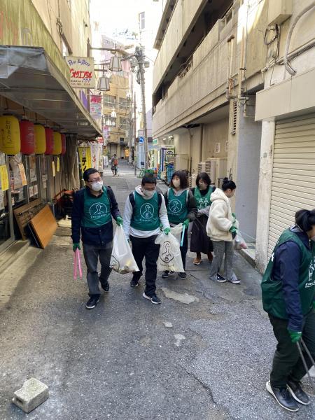 活動が及ぼす地域への影響について画像