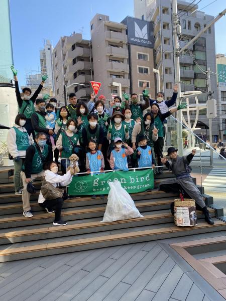 ごみ拾いが楽しい？？画像