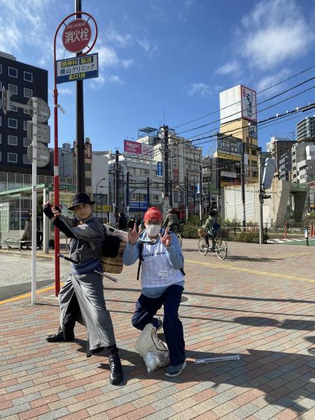 ごみ拾いが楽しい？？画像