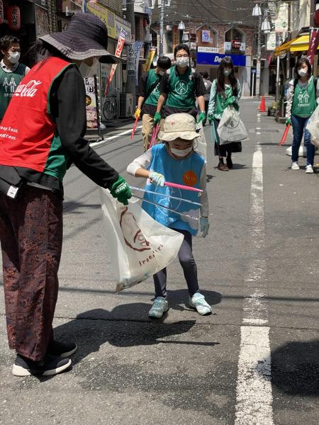 ゴミ拾いコミュニティ画像