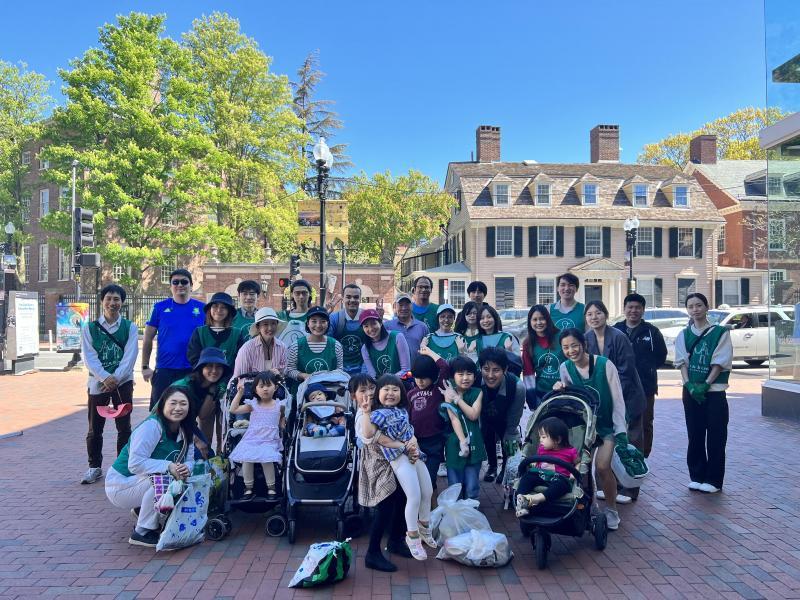 ボストンチーム5月お掃除画像