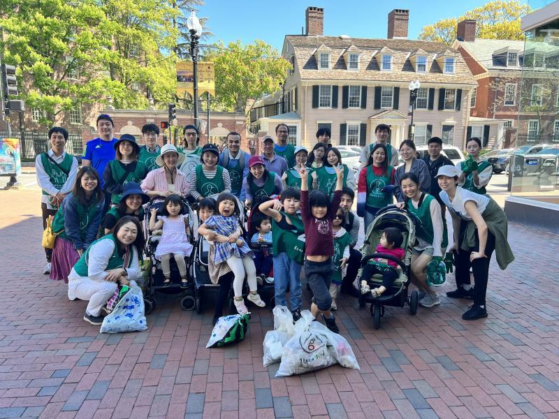 ボストンチーム5月お掃除画像