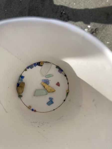 江の島マイクロプラスチック！梅雨入り前にビーチクリーン画像