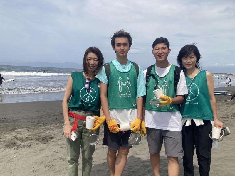 江の島マイクロプラスチック！梅雨入り前にビーチクリーン画像
