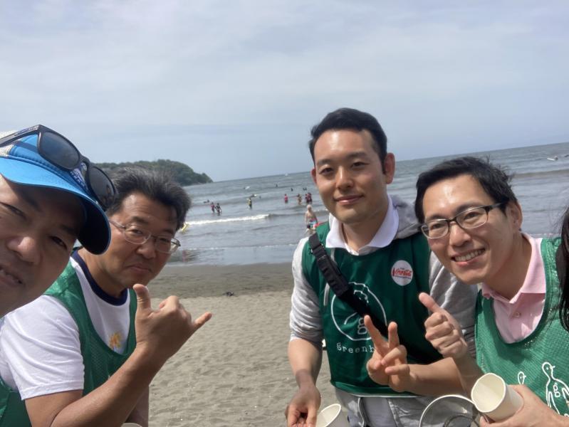 江の島マイクロプラスチック！梅雨入り前にビーチクリーン画像