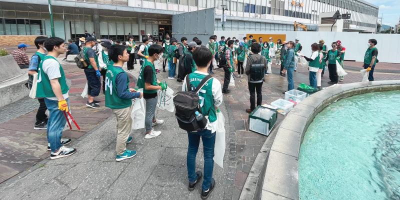 第491回　五月晴れ！おかやまゴミ拾い！画像