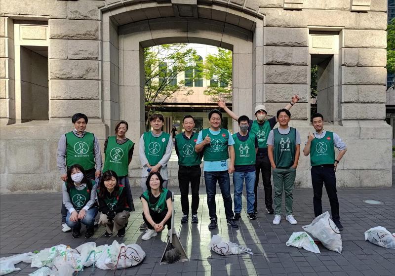 【北新地】気持ちフライングのごみゼロおそうじ【5月第4土曜日】画像