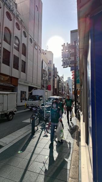 【北新地】気持ちフライングのごみゼロおそうじ【5月第4土曜日】画像