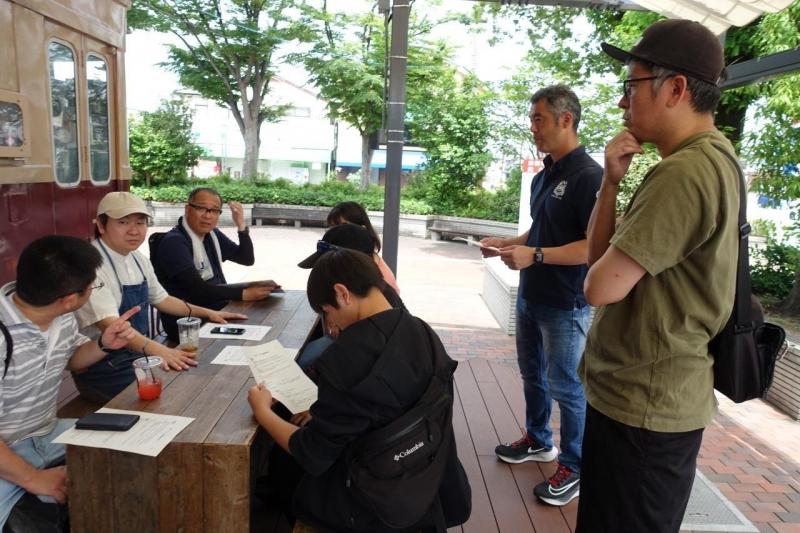 大牟田駅前お掃除画像