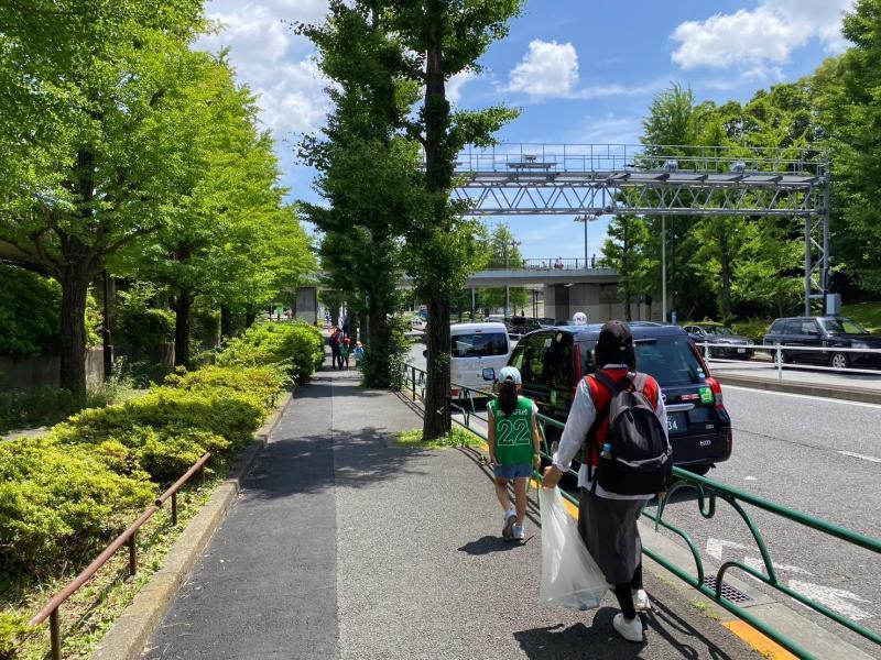 駒沢公園そうじ画像