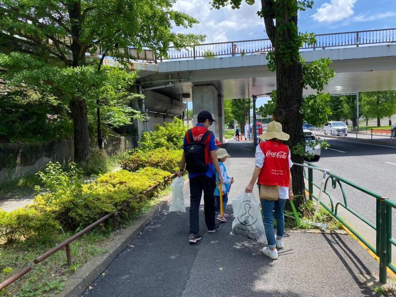 駒沢公園そうじ画像