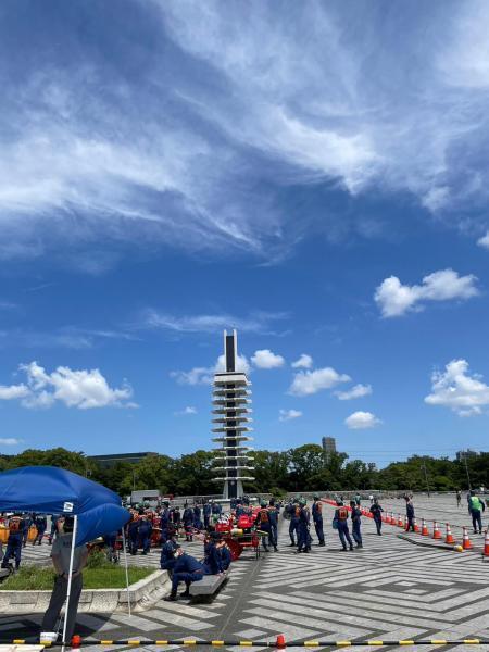 駒沢公園そうじ画像