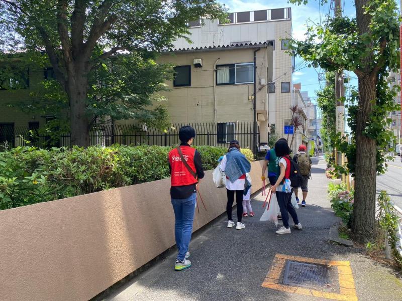 駒沢公園そうじ画像