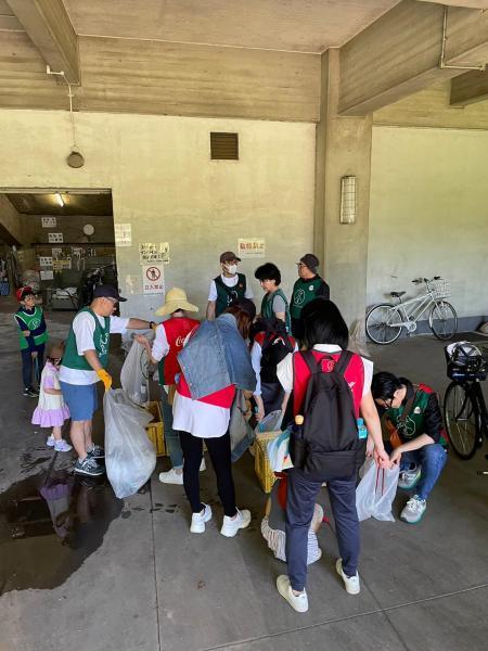 駒沢公園そうじ画像