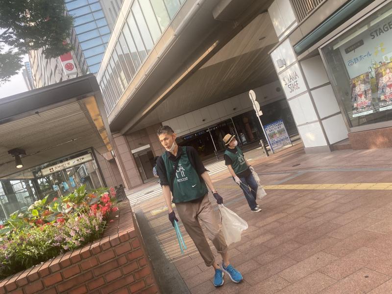 福岡天神　素敵な早起きになったかな朝そうじ＆代替え天神クリーンデー画像