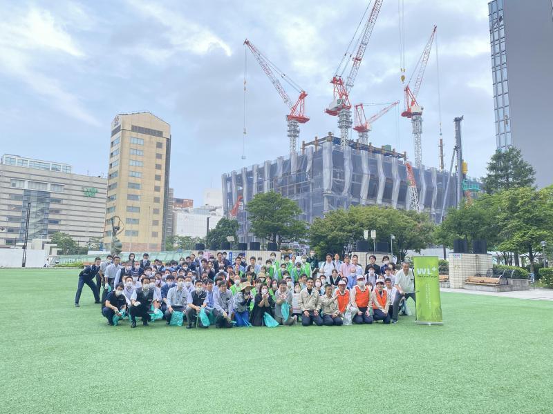 福岡天神　素敵な早起きになったかな朝そうじ＆代替え天神クリーンデー画像