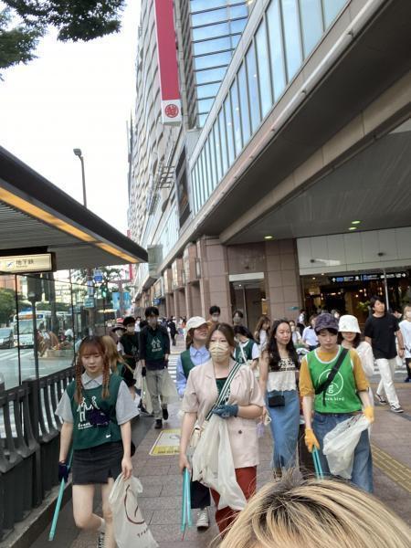 福岡天神　学生やら社会人やらたくさん参加してくれました☆土曜そうじ画像