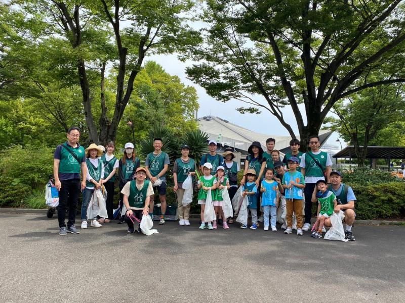 駒沢公園おそうじ画像