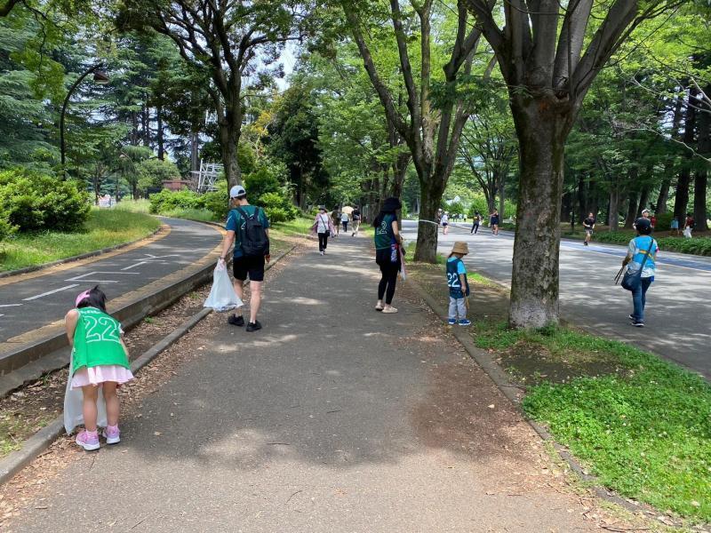 駒沢公園おそうじ画像