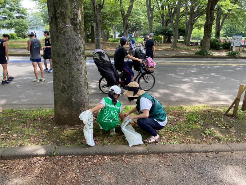 駒沢公園おそうじ画像