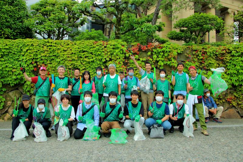 第493回　雨に負けるな！くらしきゴミ拾い！画像