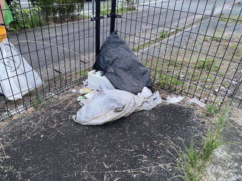 夢ある学生とゴミ拾い！画像