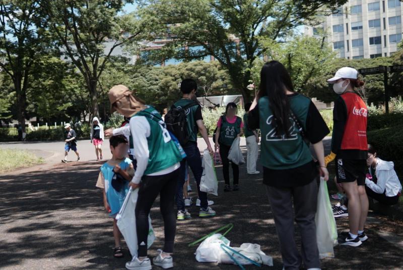 駒沢公園おそうじ画像