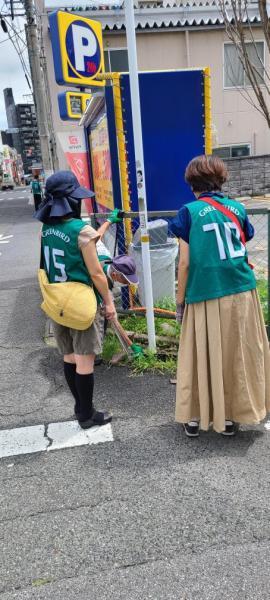 駅周辺まちなかおそうじ画像