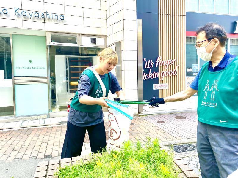 福岡天神　7.6若い子たちがたくさん☆朝そうじ画像