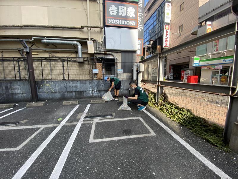福岡天神　7.6若い子たちがたくさん☆朝そうじ画像
