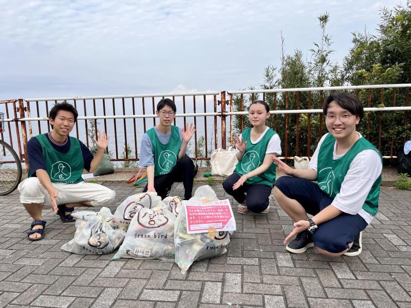 ゴミ拾い　in 金田海岸画像