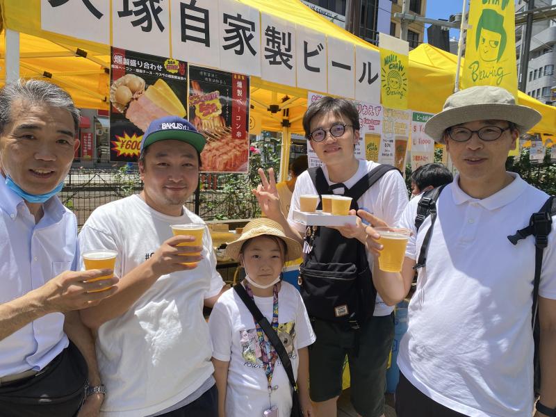 夏だ！ゴミ拾いだ！ビールだ！画像