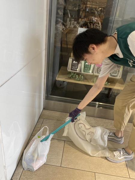 福岡天神　久々！あっちゃんが来てくれた朝そうじ＆天神クリーンデー画像
