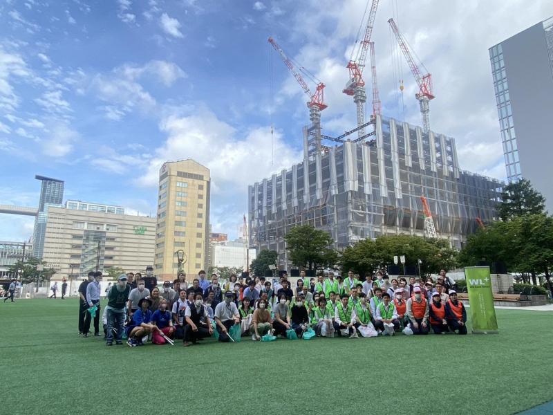 福岡天神　久々！あっちゃんが来てくれた朝そうじ＆天神クリーンデー画像