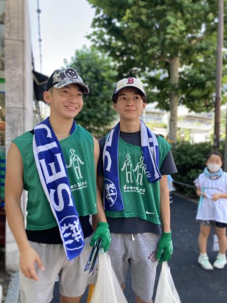 炎天下活動！画像