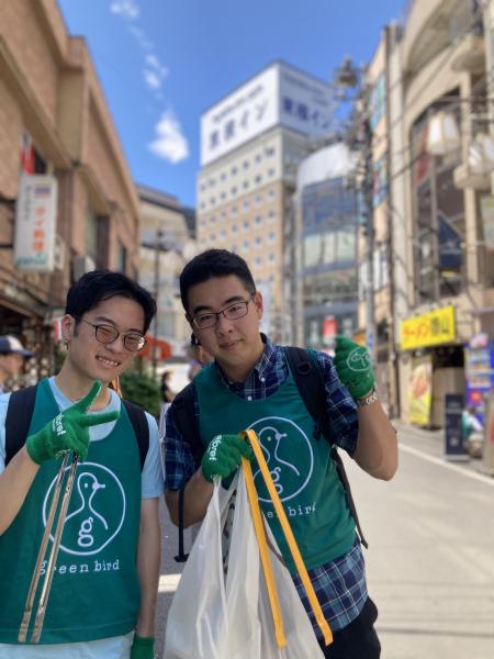 炎天下活動！画像