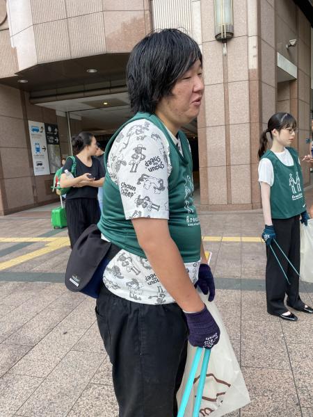 福岡天神　団体さんの参加があったよ⭐︎朝そうじ画像