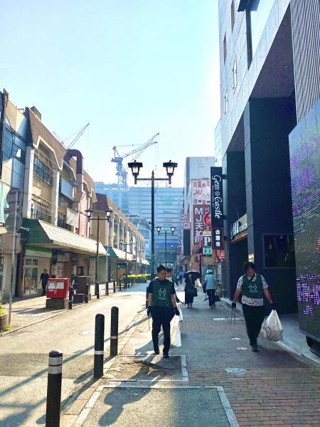 福岡天神　団体さんの参加があったよ⭐︎朝そうじ画像