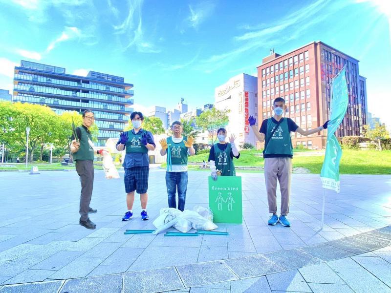 福岡天神　暑くてキャンセル続出⭐︎朝そうじ画像