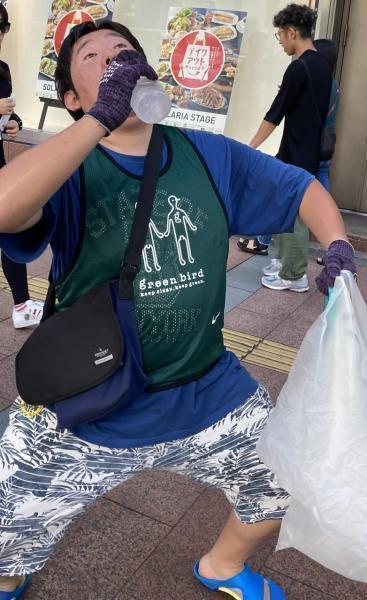 暑いよ〜土曜そうじ画像