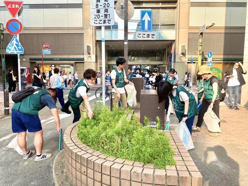 暑いよ〜土曜そうじ画像