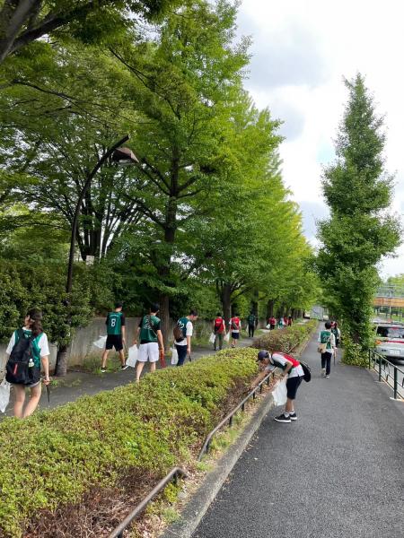 駒沢公園おそうじ画像