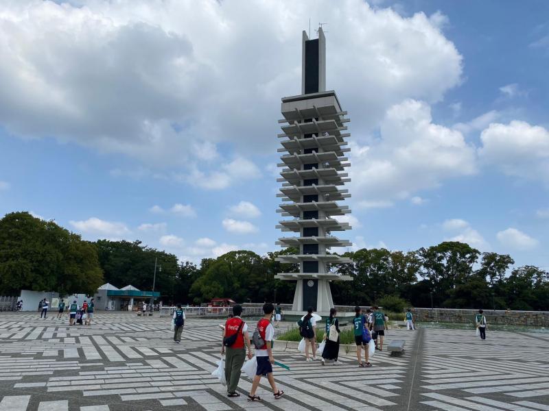 駒沢公園おそうじ画像